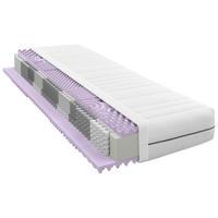 Saltea 160x200 Cm  - alb, Modern, metal/textil (160cm)