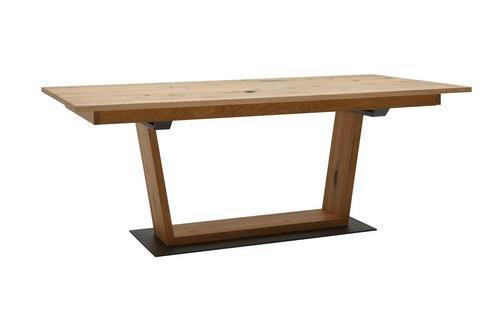 MASĂ din lemn, material pe bază de lemn 200/100/76,5 cm