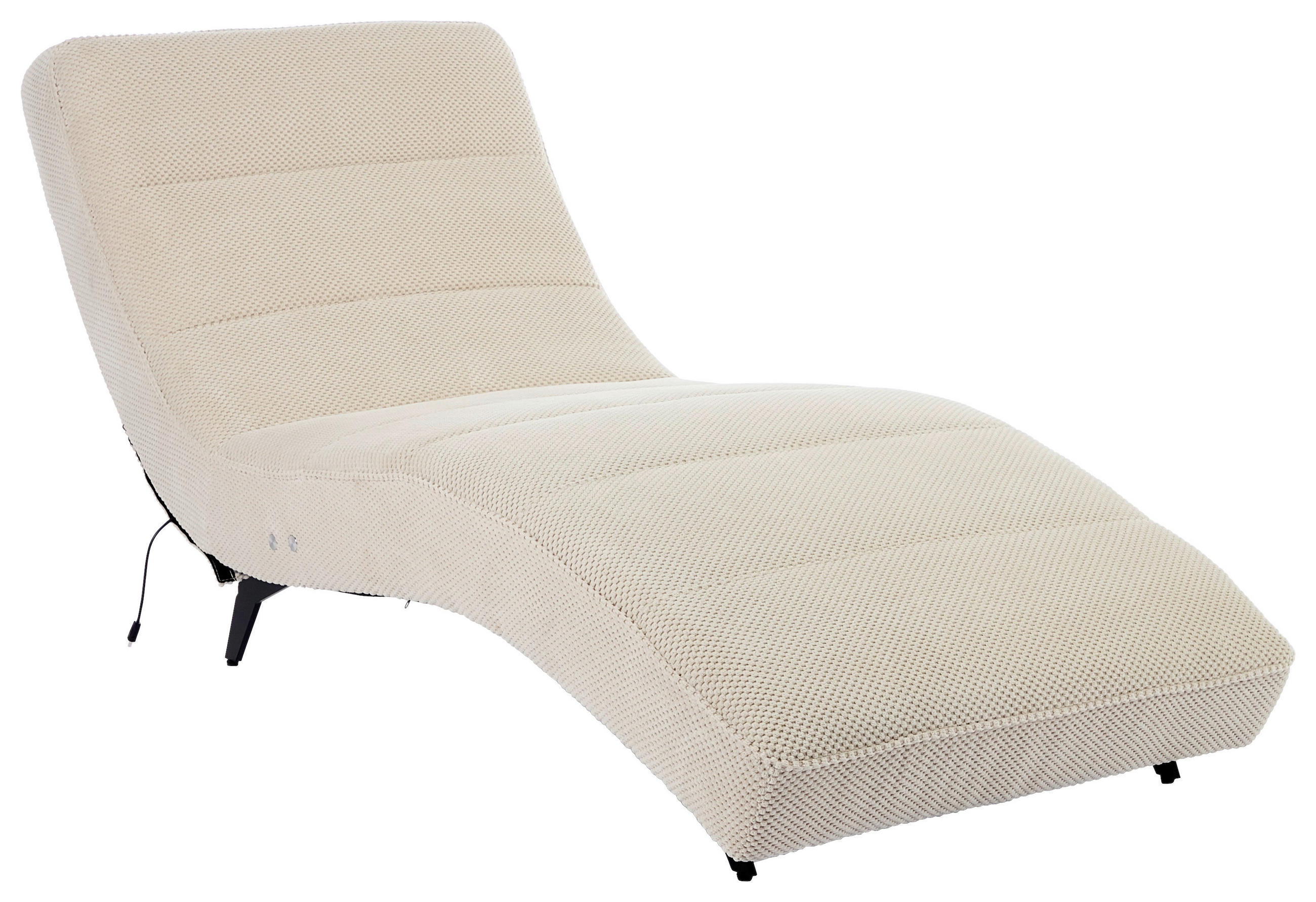 Relaxliege Romeo Webstoff Beige, B: 73 Cm