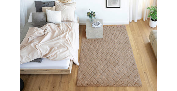 HOCHFLORTEPPICH 80/150 cm Beige  - Beige, Basics, Textil (80/150cm) - Novel