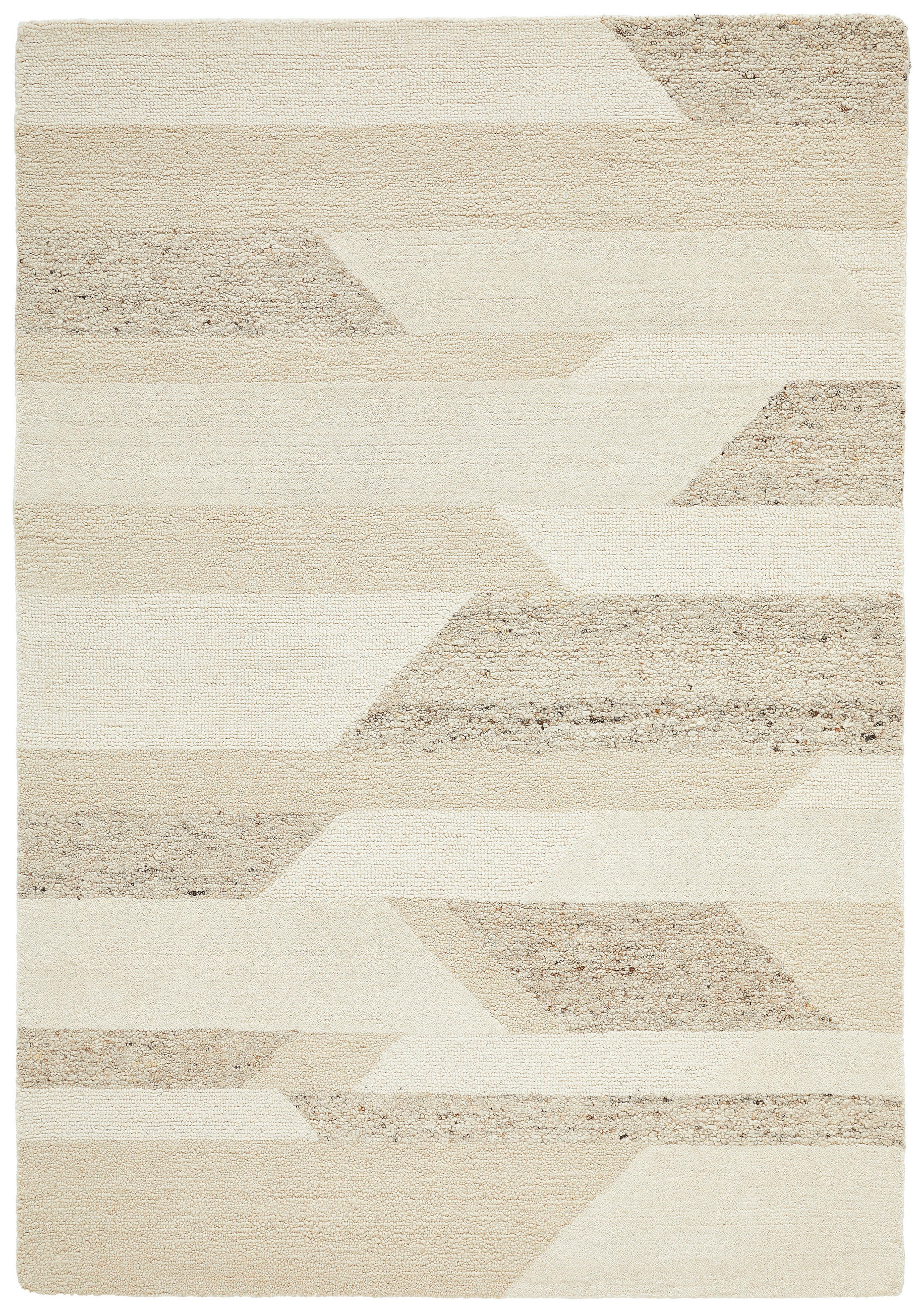 WOLLTEPPICH 130/190 cm Beige  - Beige, Design, Textil (130/190cm) - Linea Natura