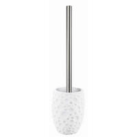 WC-BÜRSTENGARNITUR in    - Weiß, Design, Kunststoff (9,5/37cm) - Kleine Wolke