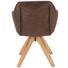STUHL in Holz, Leder Eichefarben, Dunkelbraun - Eichefarben/Dunkelbraun, Design, Leder/Holz (60/83/50/65cm) - Landscape STUHL in Holz, Leder Eichefarben, Dunkelbraun - Eichefarben/Dunkelbraun, Design, Leder/Holz (60/83/50/65cm) - Landscape