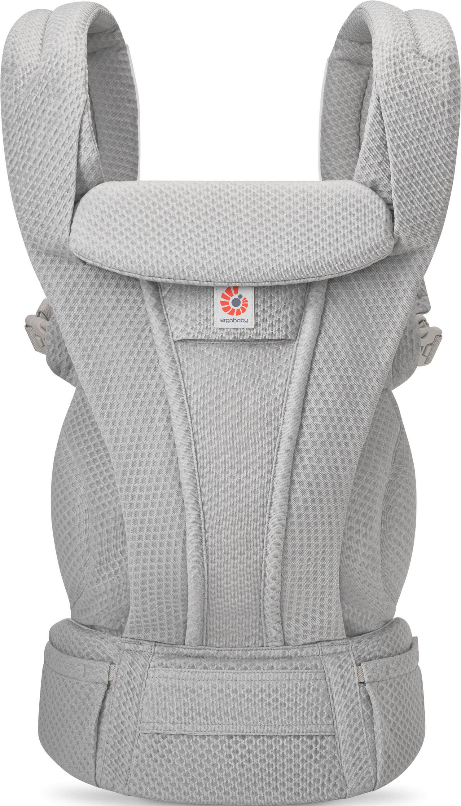 KENGUR NOSILJKA  Omni Deluxe Mesh  - svetlosiva, Osnovno, tekstil (26.5/27.5/14.8cm) - Ergo Baby