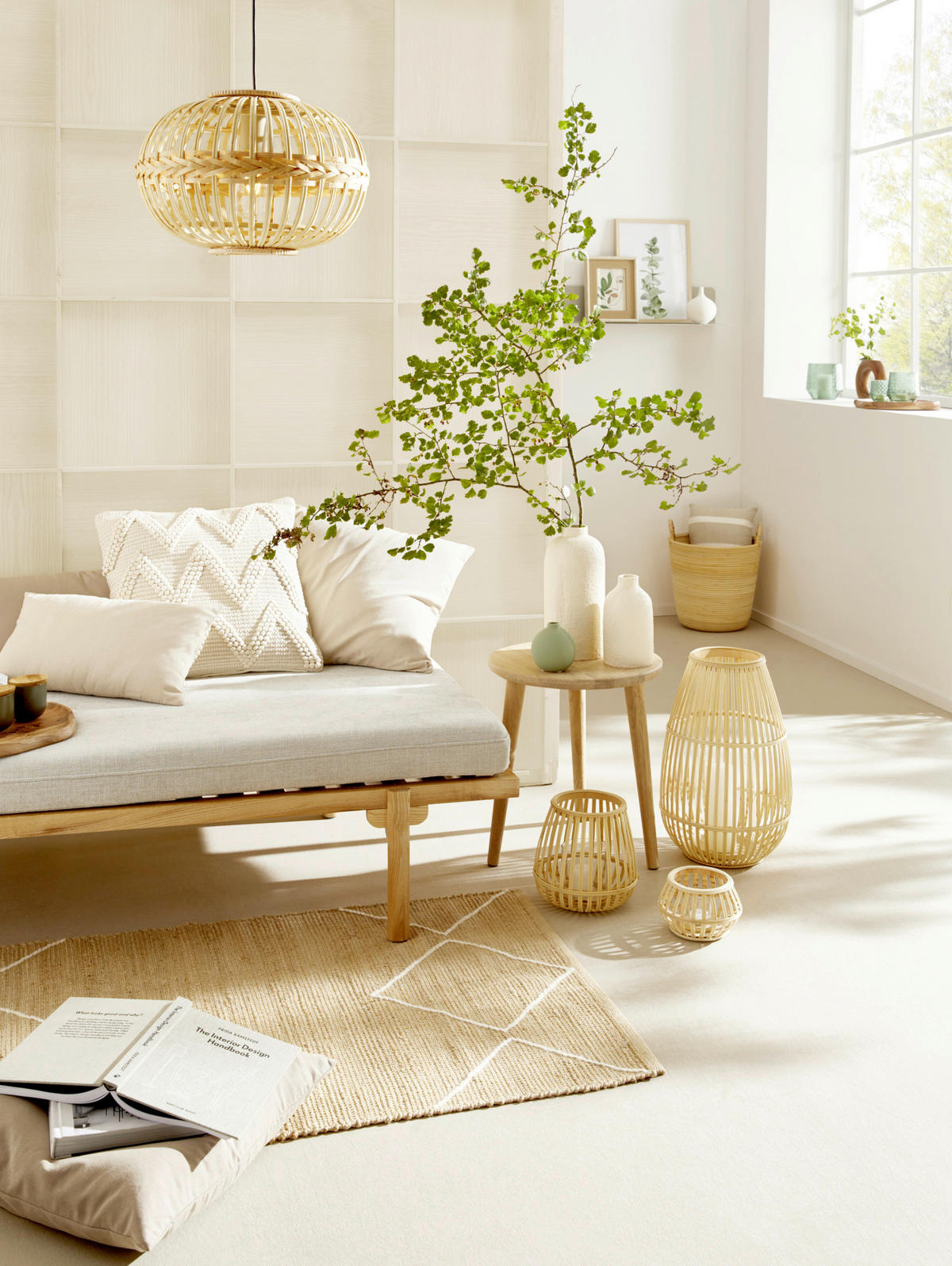 ZIERKISSEN  30/50 cm   - Beige/Weiß, Basics, Textil (30/50cm) - Eglo