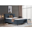 BOXBETT 180/200 cm  in Blau  - Blau/Schwarz, Design, Holz/Holzwerkstoff (180/200cm) - Xora