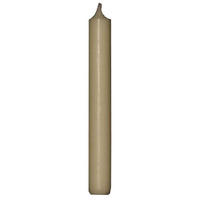 DLOUHÁ SVÍČKA - zelená, Basics, přírodní materiály (2,2/18cm) - Steinhart
