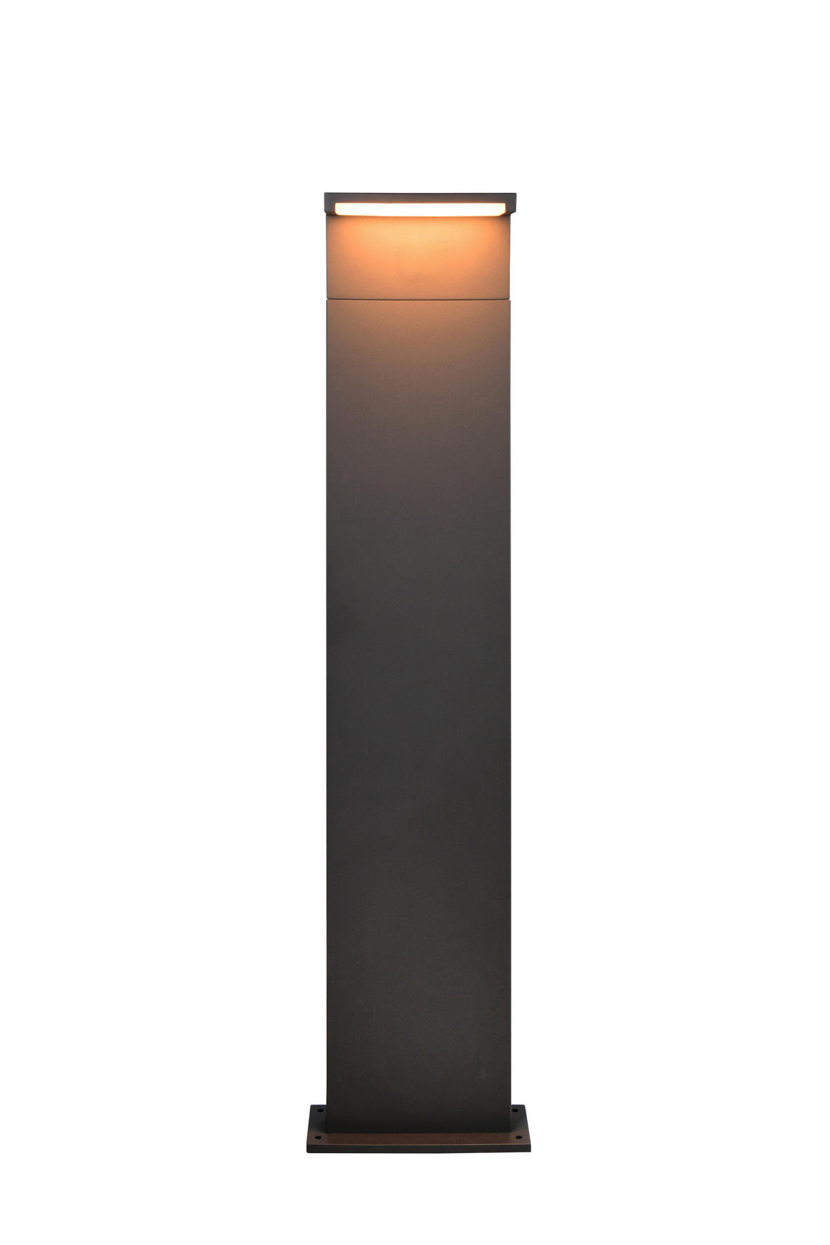 WEGELEUCHTE Ravi 22/100/14 cm  - Anthrazit/Weiß, Design, Kunststoff/Metall (22/100/14cm) - Trio Leuchten
