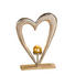 KERZENHALTER - Alufarben/Naturfarben, Holz (10/38/52cm) KERZENHALTER - Alufarben/Naturfarben, Holz (10/38/52cm)