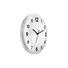WANDUHR Weiß - Weiß, Basics, Kunststoff (24,5/4cm) WANDUHR Weiß - Weiß, Basics, Kunststoff (24,5/4cm)