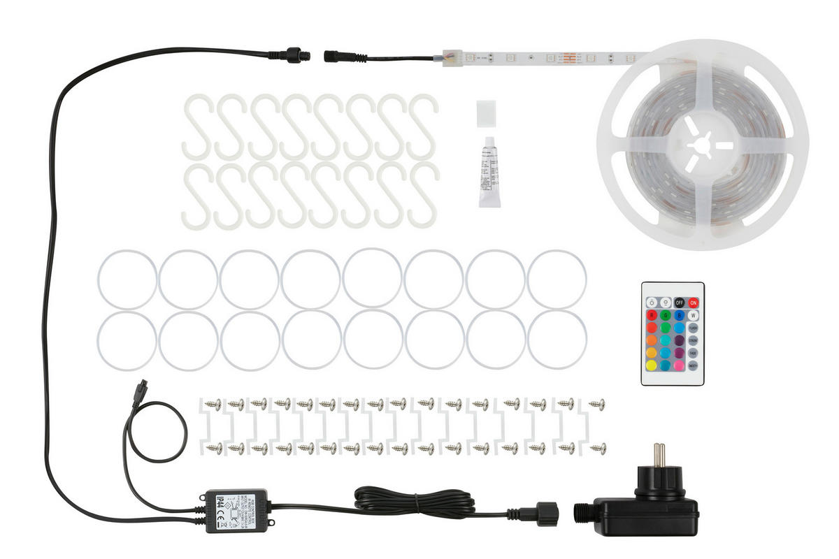LED-STRIP   - Weiß, Design, Kunststoff (1cm)