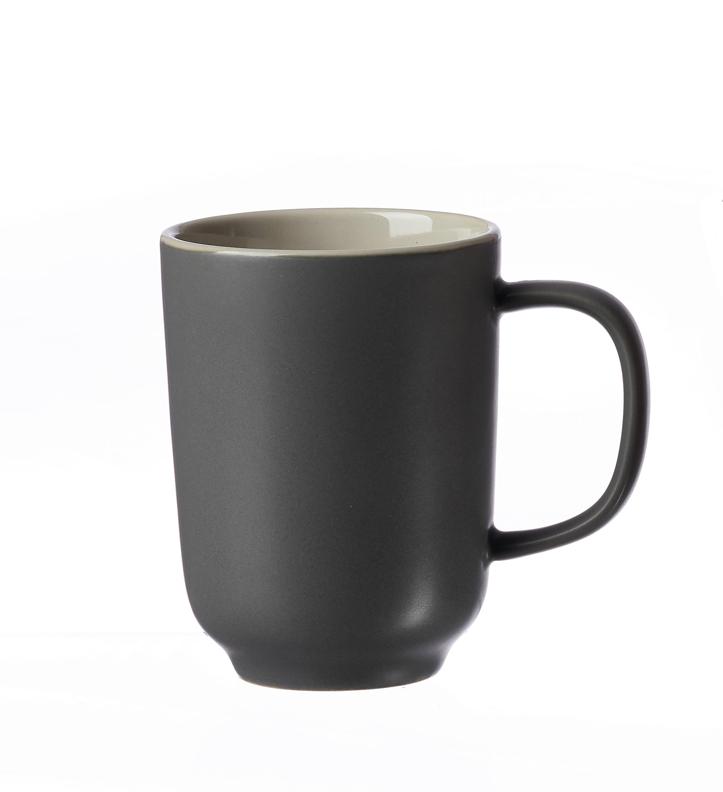KAFFEEBECHER Jasper  320 ml   - Weiß/Grau, Design, Keramik (320ml) - Ritzenhoff Breker