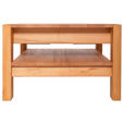 COUCHTISCH Kernbuche massiv 110/70/47,5 cm rechteckig Buchefarben  - Buchefarben, KONVENTIONELL, Holz (110/70/47,5cm) - Linea Natura