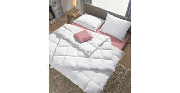 GANZJAHRESDECKE 140/200 cm - Weiß, Basics, Textil (140/200cm) - Sleeptex