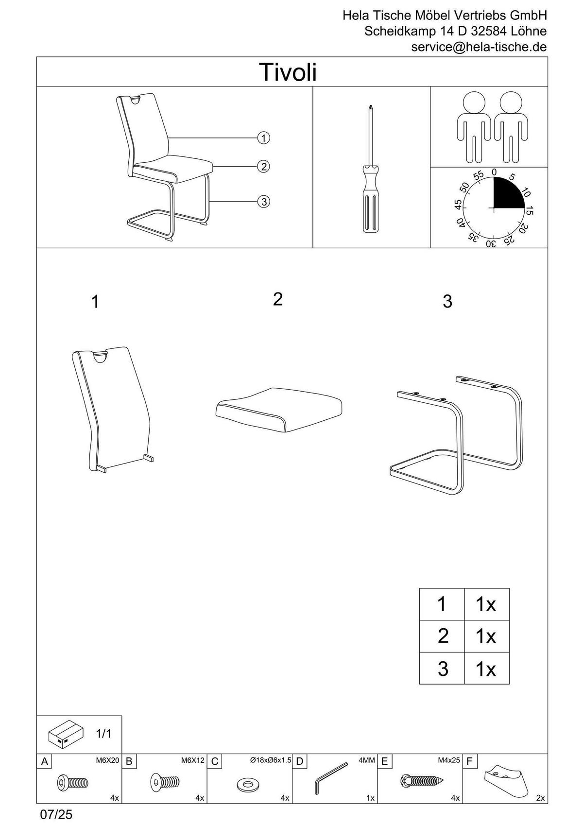 SCHWINGSTUHL-SET 4 Stück erweiterbar, mit Griff, ergonomische Rückenlehne Webstoff, Mikrofaser  - Beige/Creme, MODERN, Textil/Metall (45/98/59cm) - MID.YOU