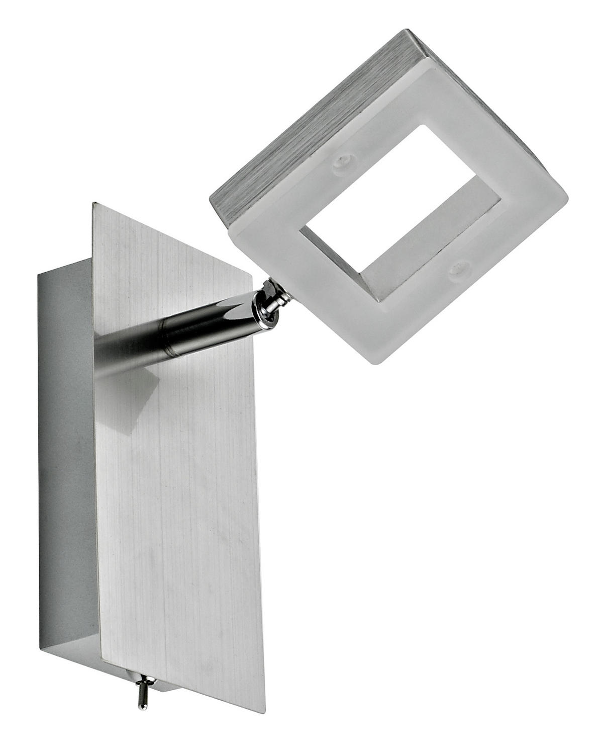 LED-STRAHLER 14/15,5/8 cm   - Alufarben/Nickelfarben, Basics, Kunststoff/Metall (14/15,5/8cm) - Novel