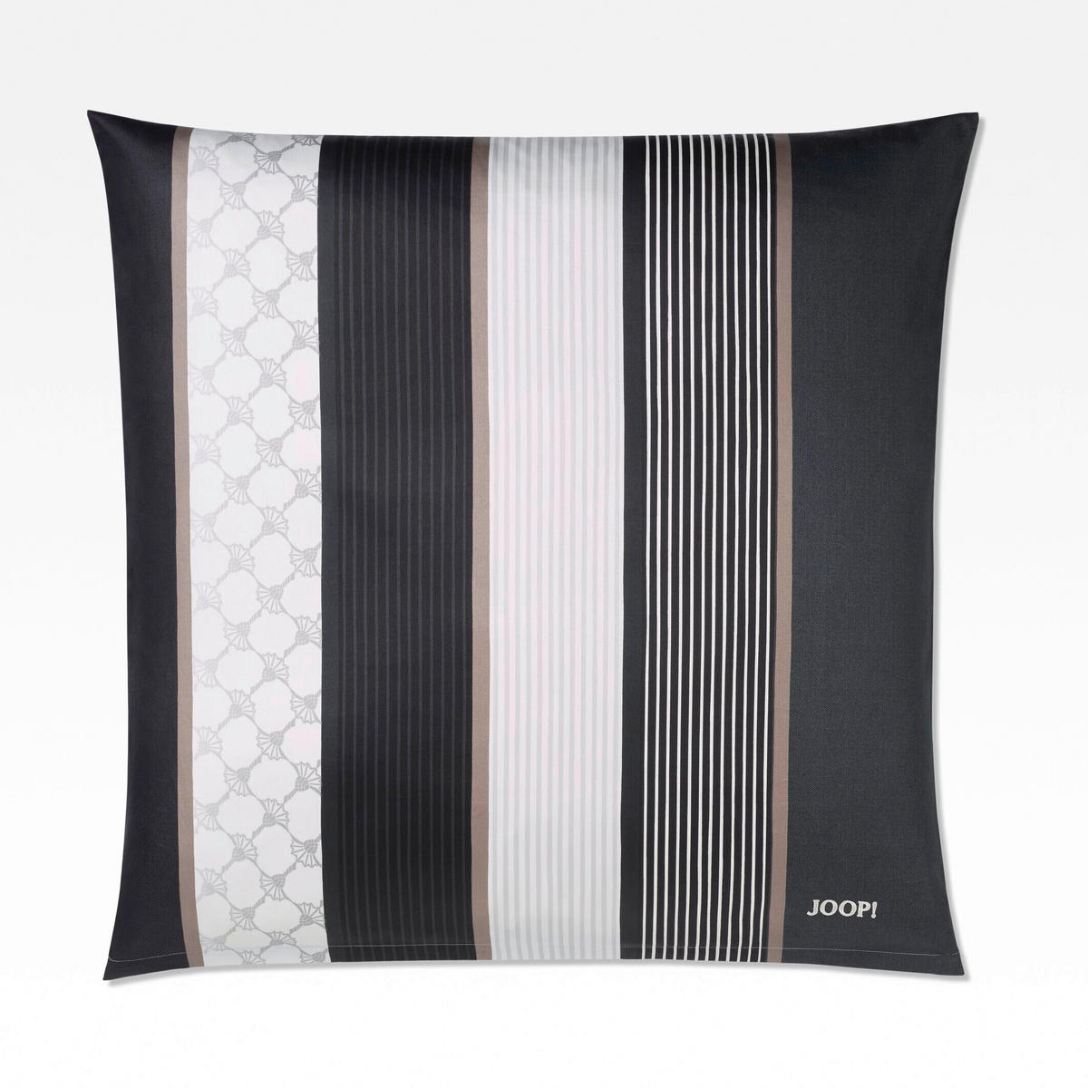 BETTWÄSCHE 3-teilig JOOP! CORNFLOWER STRIPES Jersey 200/220 cm  - Grau, Basics, Textil (200/220cm) - Joop!