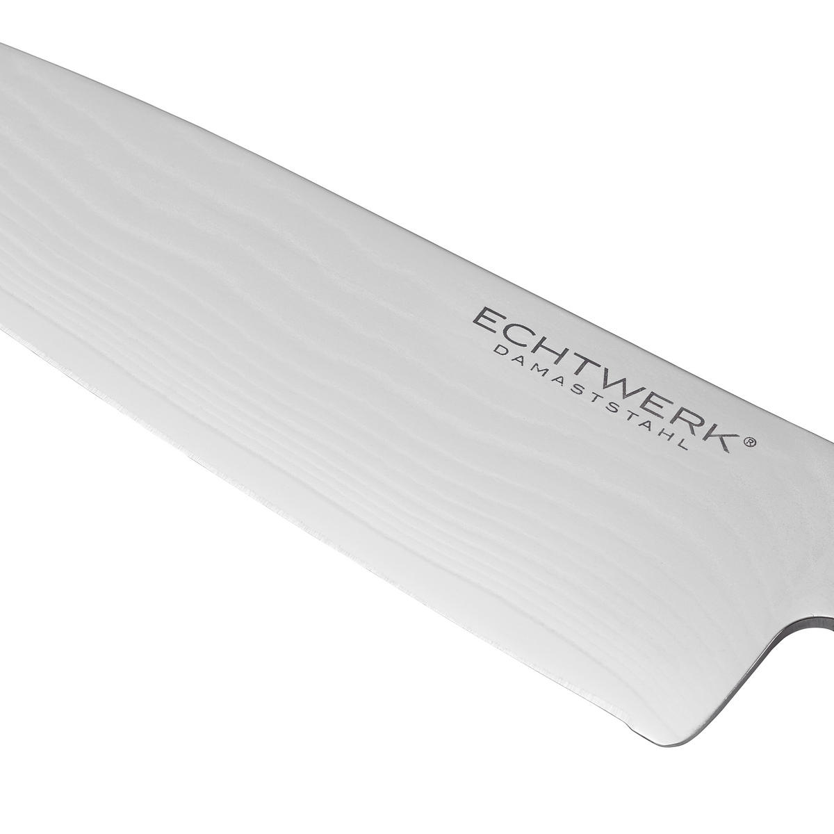 KUCHÁRSKY NÔŽ  - čierna/strieborná, Modern, kov/drevo (31cm) - Echtwerk