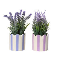 MŰNÖVÉNY - lila, Basics, műanyag (7/18cm)