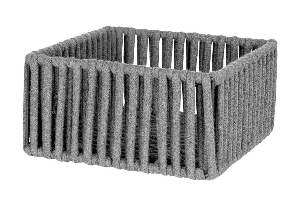 AUFBEWAHRUNGSKÖRBCHEN     - Grau, KONVENTIONELL, Textil (20/10/20cm) - Schöner Wohnen