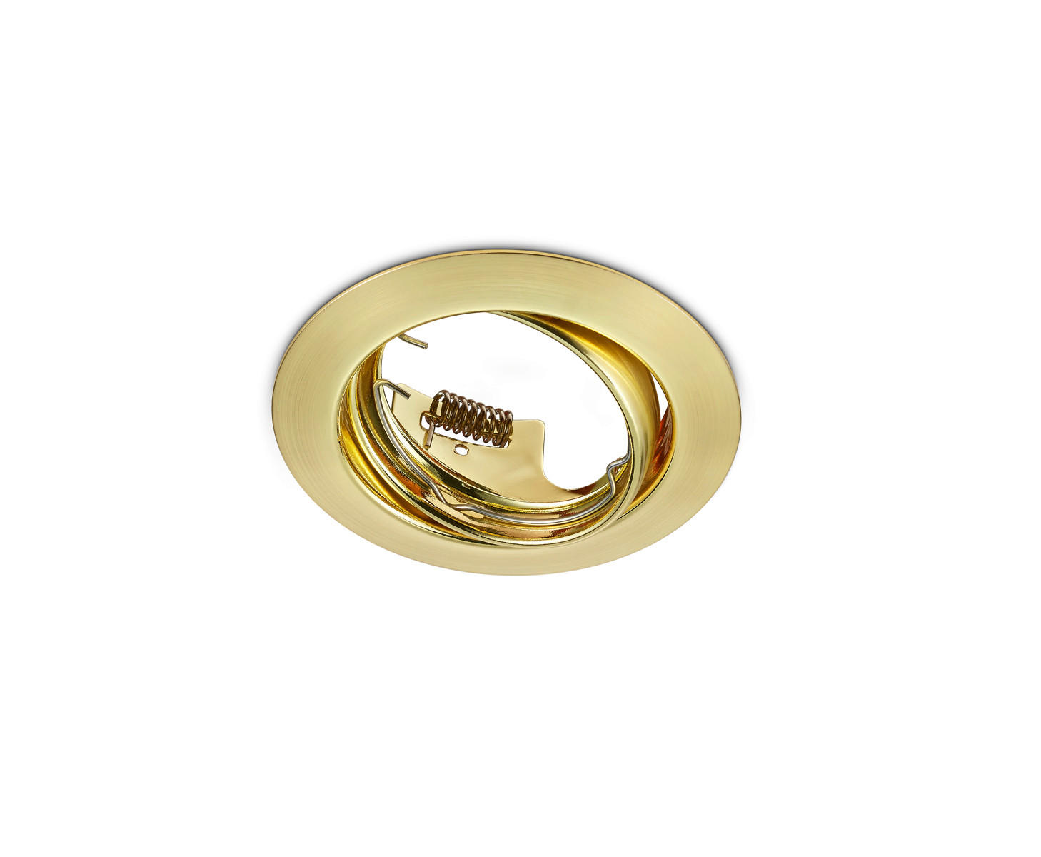 EINBAUSPOT JURA 8,3/7,0 cm   - Messingfarben, KONVENTIONELL, Metall (8,3/7,0cm) - Trio Leuchten