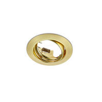 EINBAUSPOT JURA 8,3/7,0 cm   - Messingfarben, KONVENTIONELL, Metall (8,3/7,0cm) - Trio Leuchten