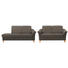 SITZGARNITUR in Textil Braun - Eichefarben/Braun, LIFESTYLE, Holz/Textil (203/86/84cm) - Landscape SITZGARNITUR in Textil Braun - Eichefarben/Braun, LIFESTYLE, Holz/Textil (203/86/84cm) - Landscape