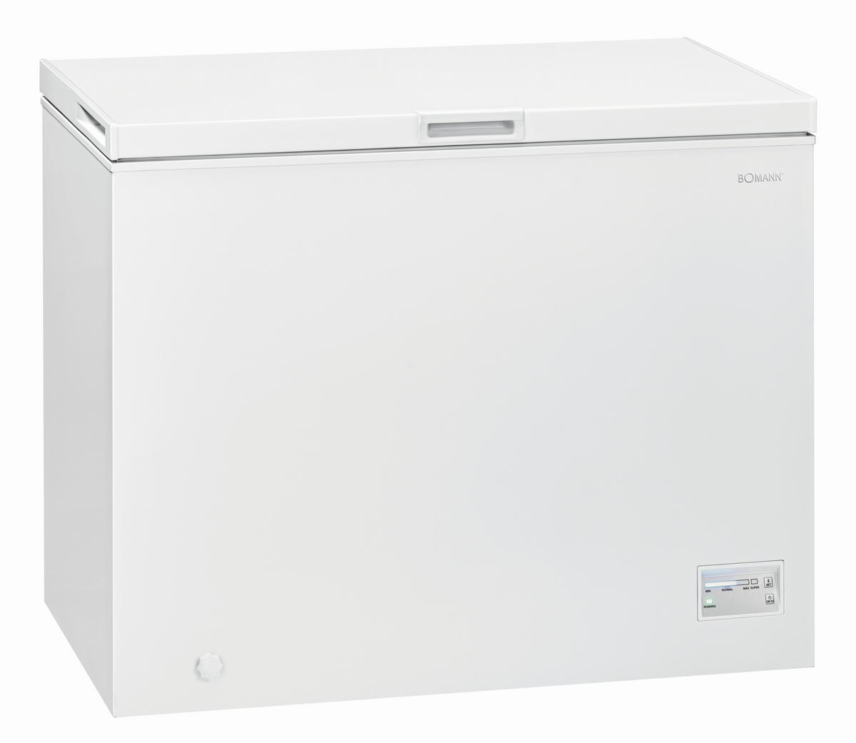 GEFRIERTRUHE GT7356  - Weiß, Basics, Metall (102,6/84,5/61,6cm) - Bomann