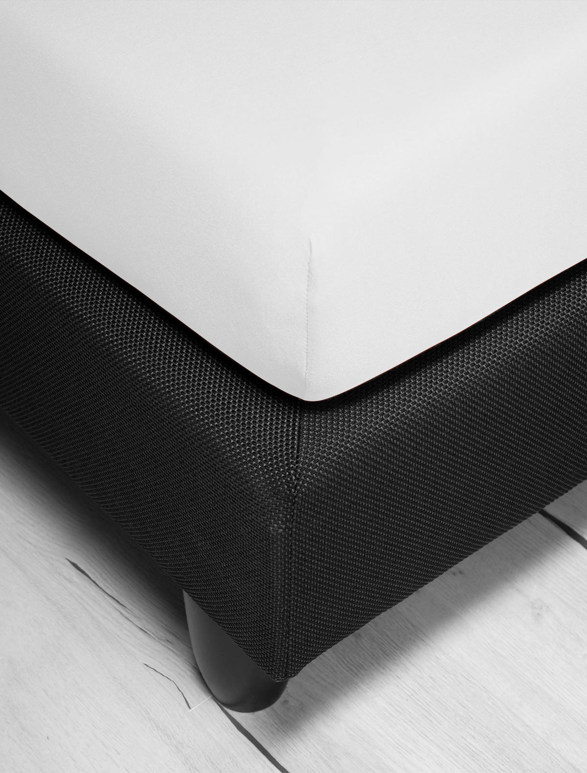 BETTTUCH Jersey  - Weiß, KONVENTIONELL, Textil (150/250cm) - Irisette