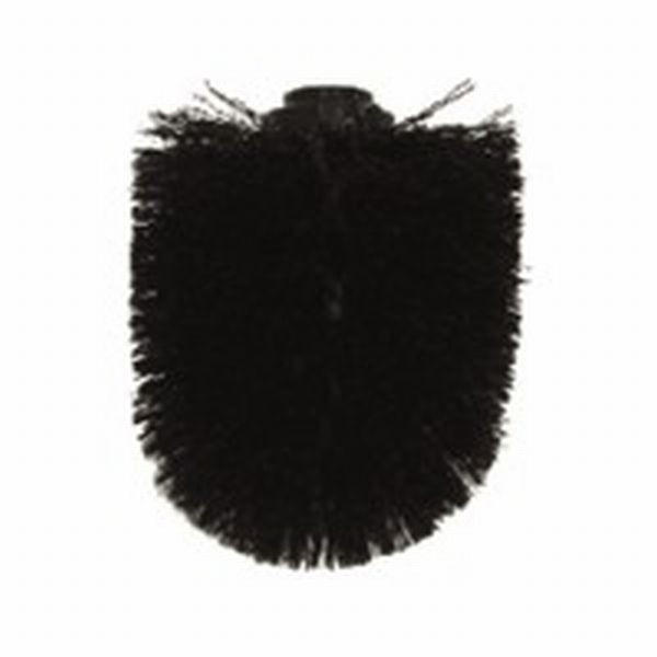 ERSATZBÜRSTENKOPF in   Kunststoff  - Schwarz, Basics, Kunststoff (8cm) - Kela