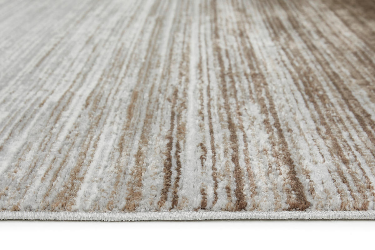 WEBTEPPICH 80/150 cm Mora Streifen Grau  - Grau, KONVENTIONELL, Kunststoff/Textil (80/150cm)