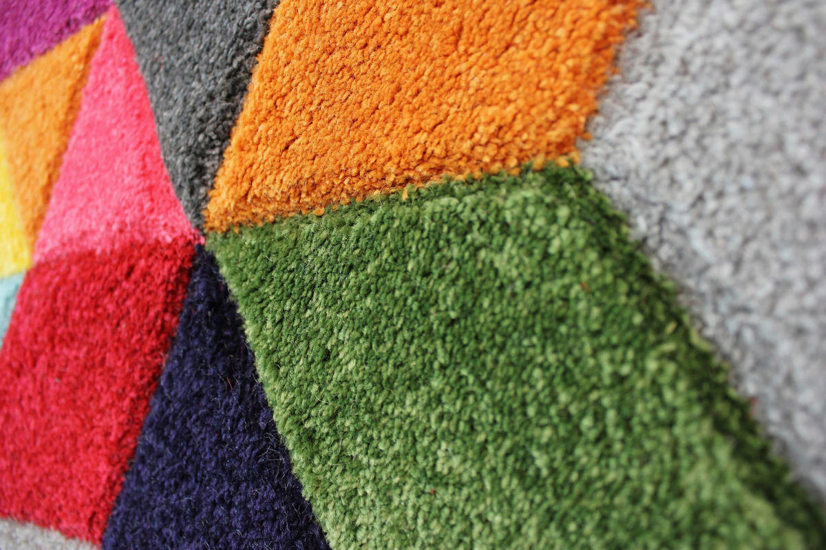 rechteckig cm 230x160 Multicolor gewebt Teppich