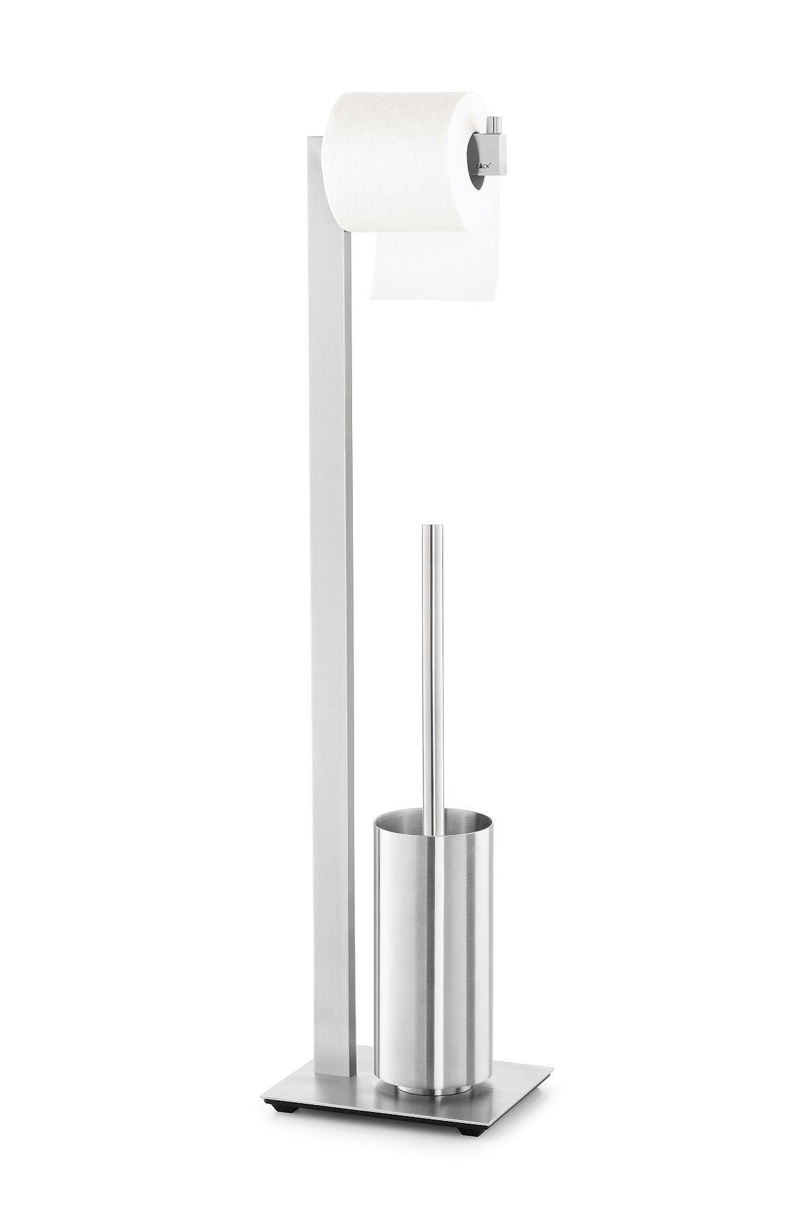 Zack Wc-Bürstengarnitur Linea Edelstahl 15x72.5x18 cm