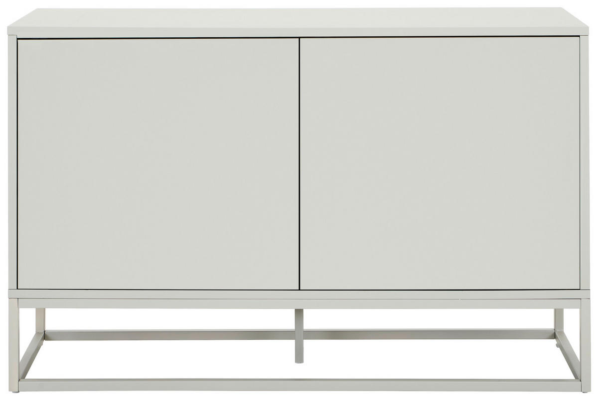 SIDEBOARD Libreville 120/76/40 cm  - Kaschmir/Weiß, Design, Holzwerkstoff/Metall (120/76/40cm) - MID.YOU