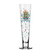 BIERGLAS 385 ml  - Blau/Rot, LIFESTYLE, Glas (7,5/7,5/24,9cm) - Ritzenhoff