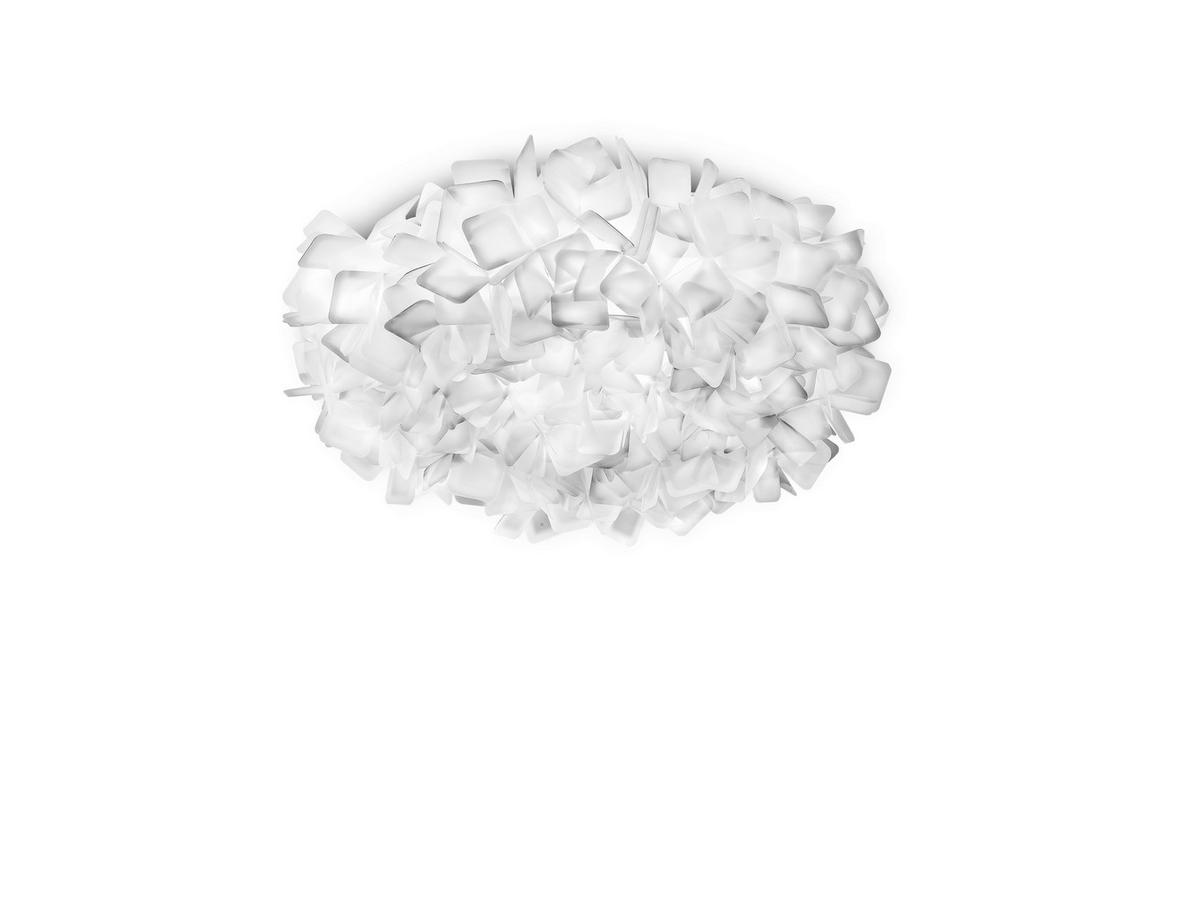 DECKENLEUCHTE CLIZIA 78/25 cm   - Weiß, Design, Kunststoff (78/25cm) - Slamp