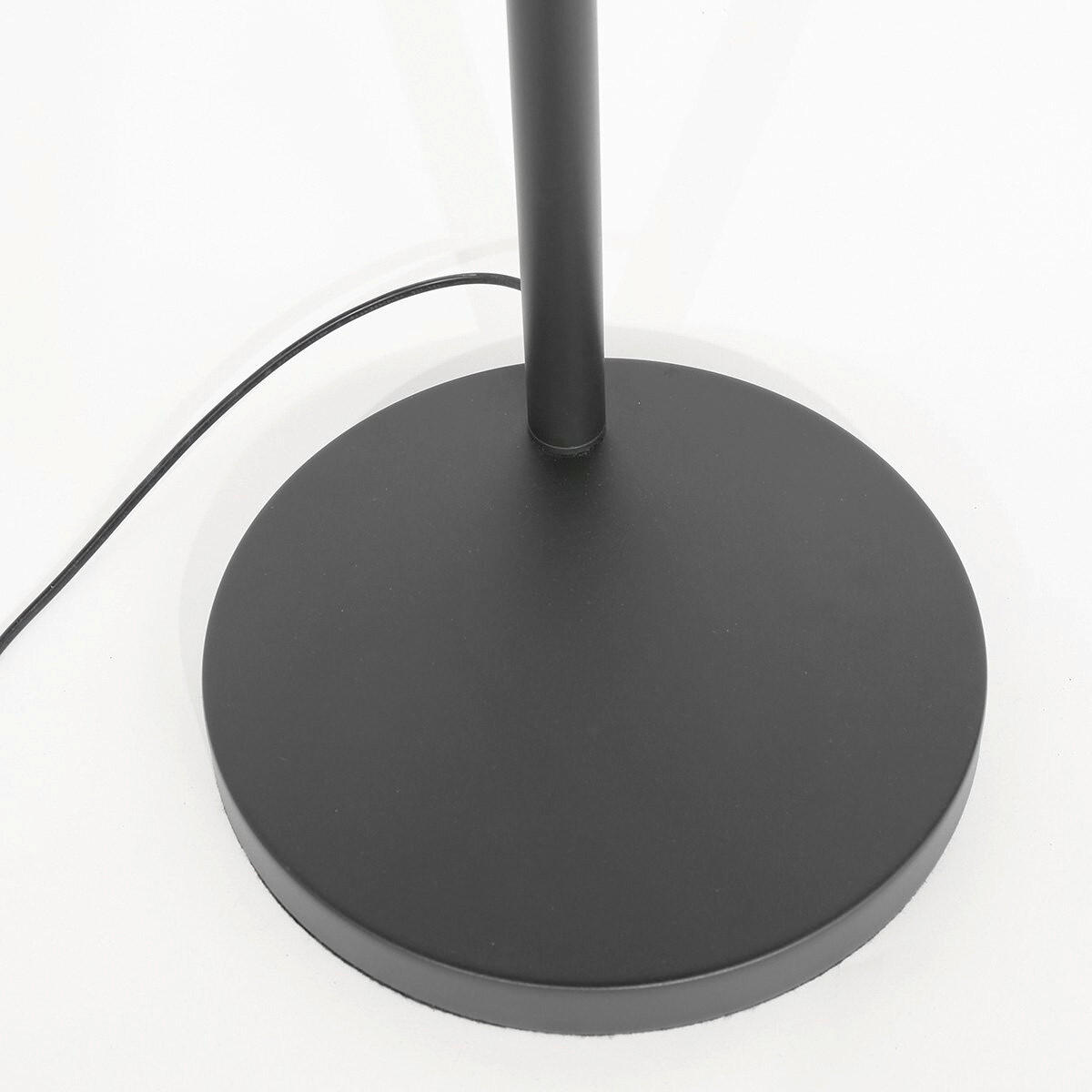 STEHLEUCHTE SPARKLED LIGHT 30/180/75 cm  - Schwarz/Braun, Trend, Naturmaterialien/Metall (30/180/75cm)