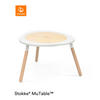 KINDERSPIELTISCH - Naturfarben/Weiß, Basics, Holz (82/49/87cm) - Stokke