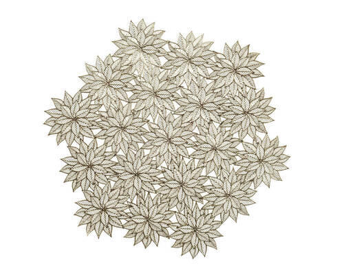 TISCHSET Kunststoff Goldfarben  - Goldfarben, Kunststoff (38,00/38,00/0,01cm)