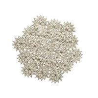 TISCHSET Kunststoff Goldfarben  - Goldfarben, Kunststoff (38,00/38,00/0,01cm)