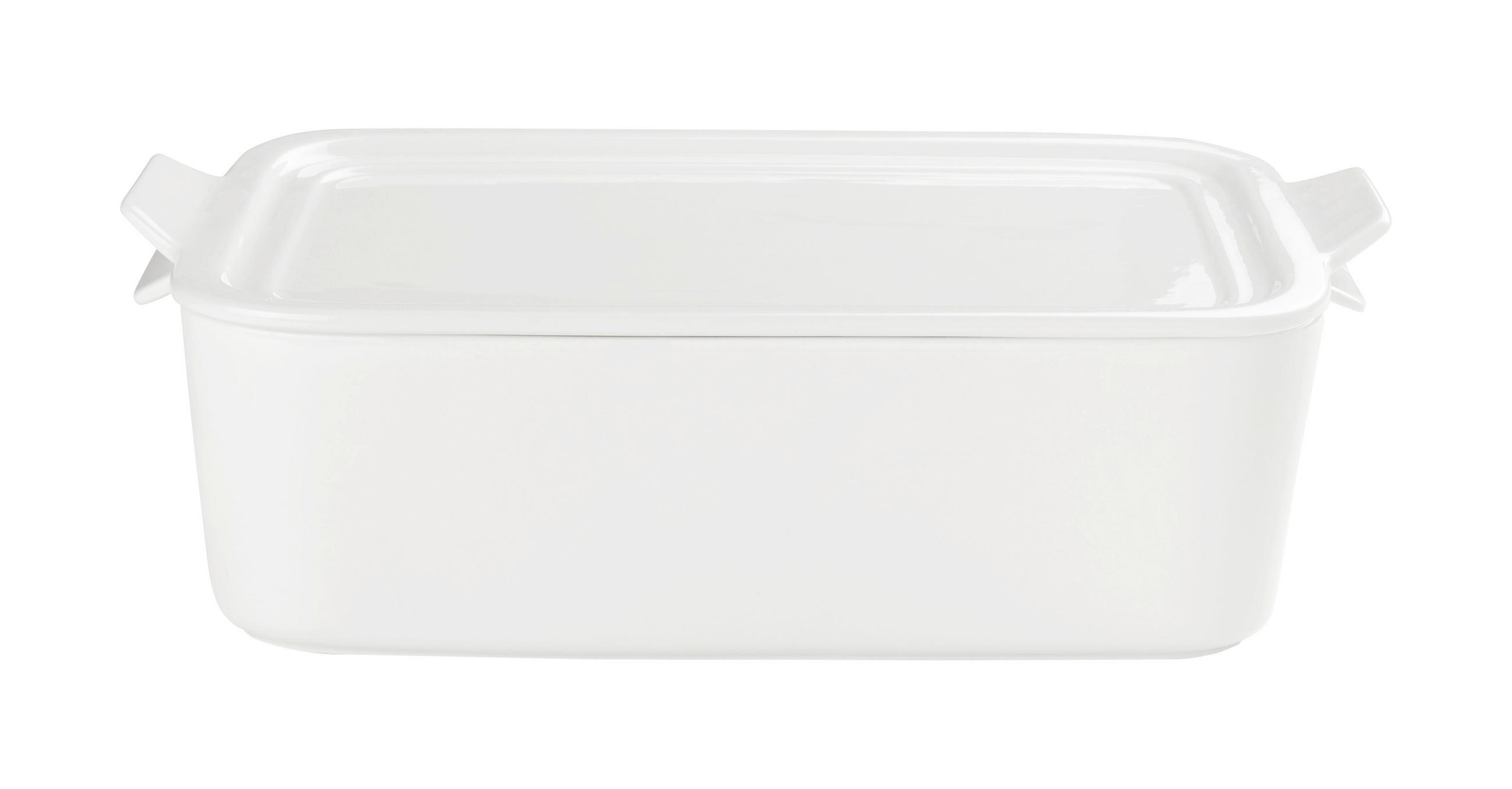 AUFLAUFFORM 30,5/18,3/10,4 cm   - Weiss, Basics, Keramik (30,5/18,3/10,4cm) - Homeware Profession.