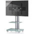 TV-RACK Silberfarben, Transparent - Transparent/Silberfarben, KONVENTIONELL, Glas/Metall (60/100/44cm) TV-RACK Silberfarben, Transparent - Transparent/Silberfarben, KONVENTIONELL, Glas/Metall (60/100/44cm)
