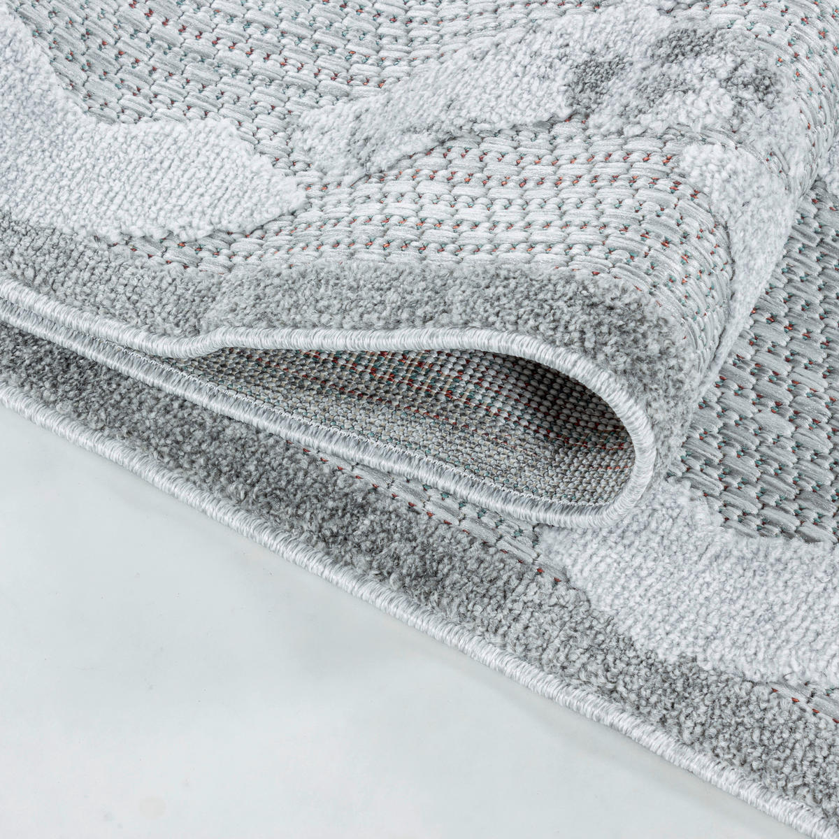 FLACHWEBETEPPICH 200/290 cm Bahama Grau  - Grau, Design, Textil (200/290cm) - Novel