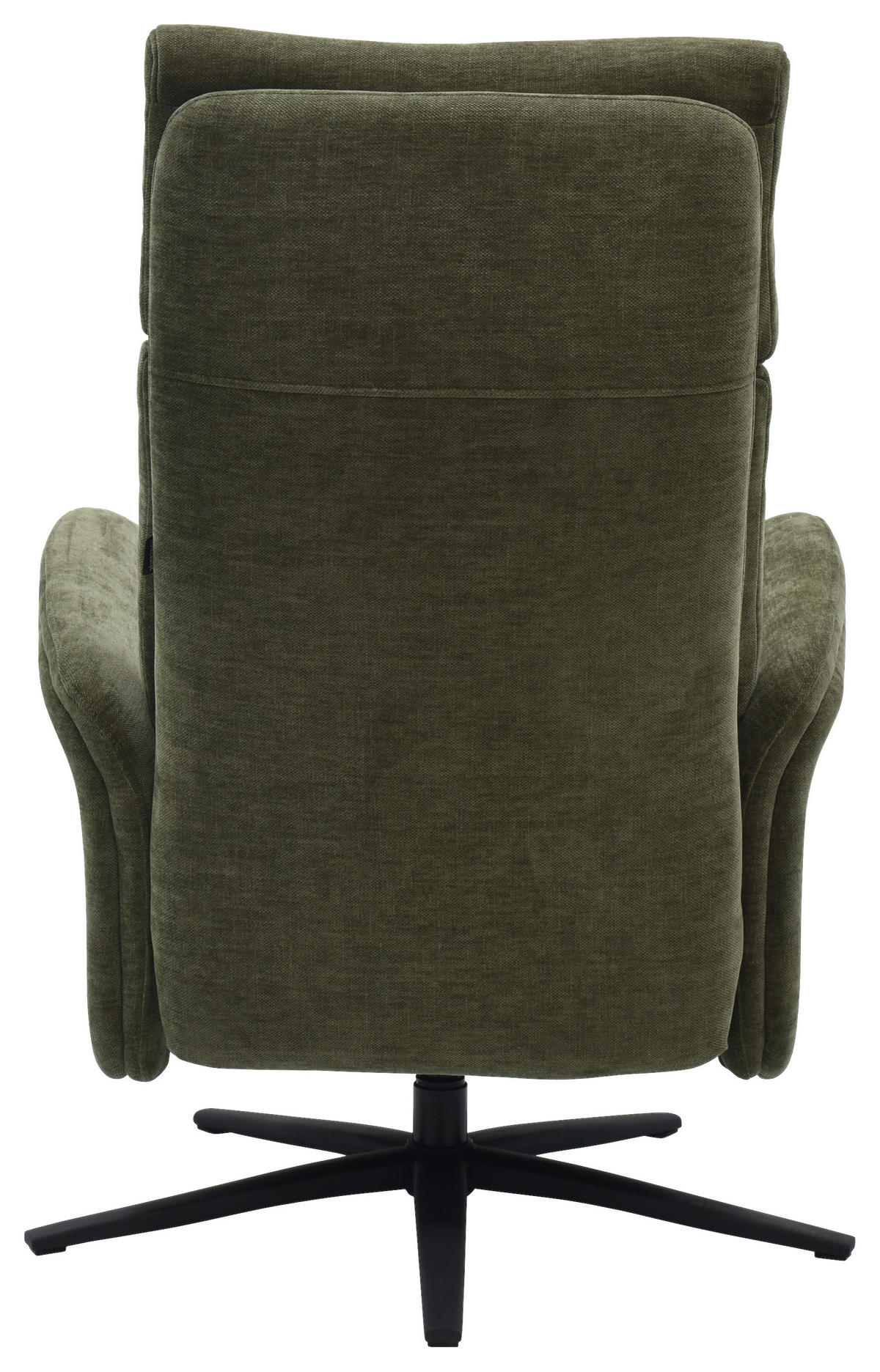 RELAXSESSEL Webstoff    - Schwarz/Grün, Design, Holz/Textil (75/109/84/148/84cm) - Livetastic