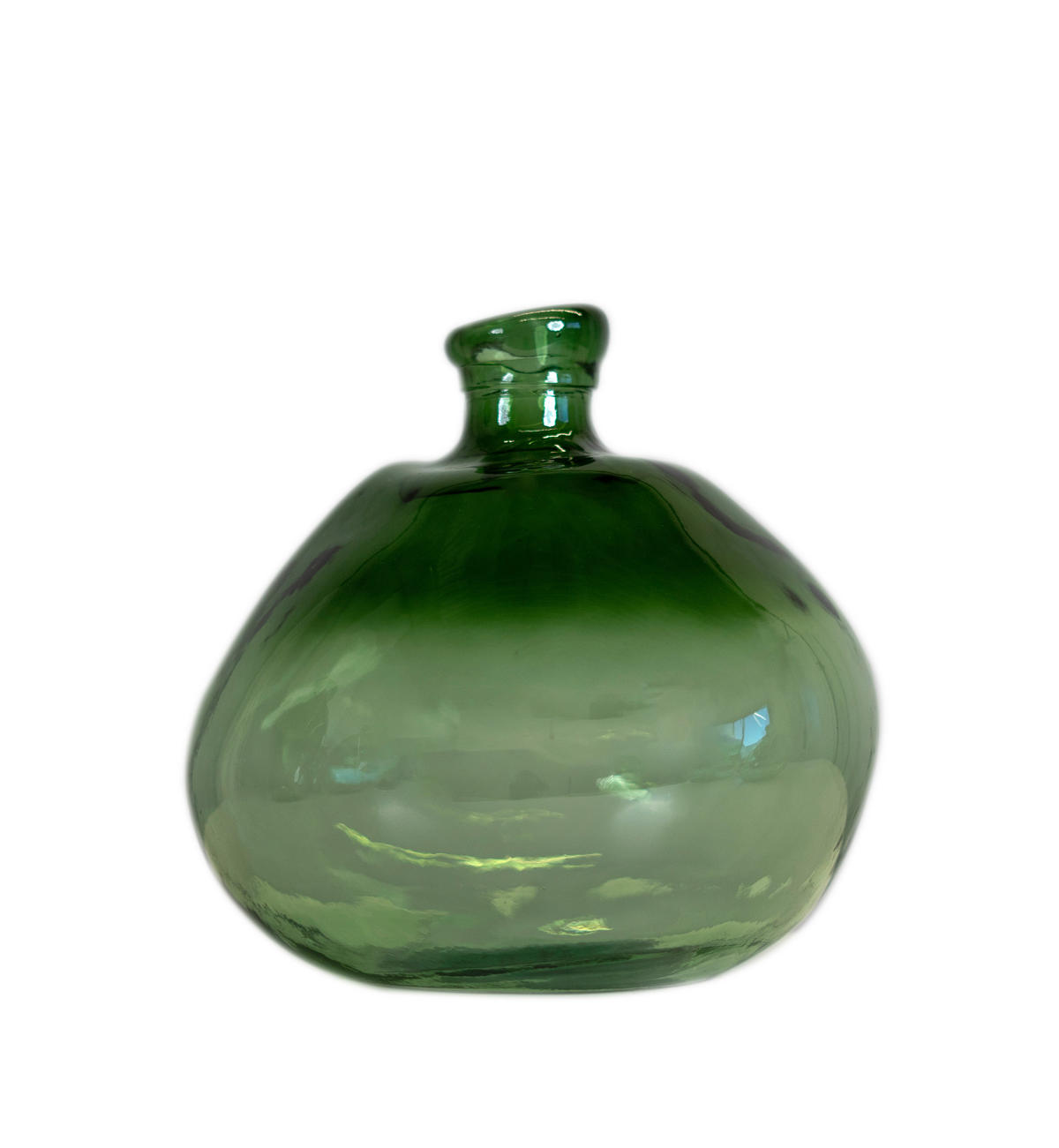 VASE 33 cm  - Grün, Lifestyle, Glas (31,5/32cm) - Ambia Home