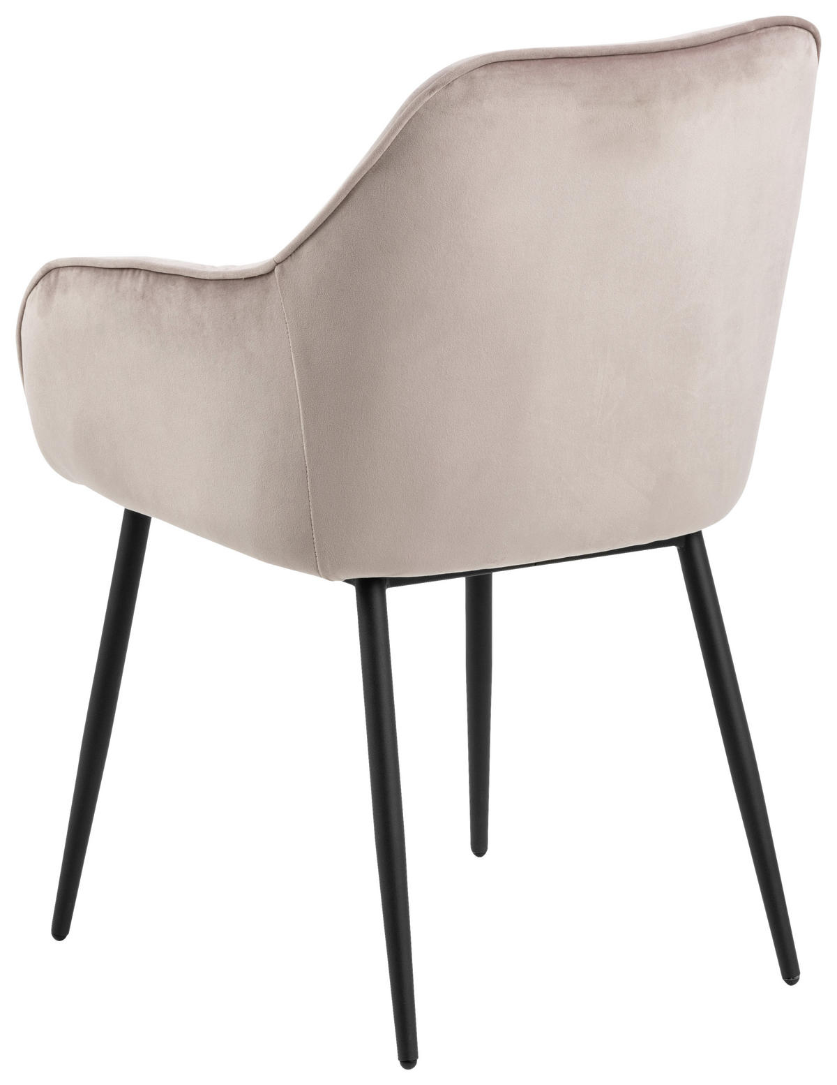 KAROSSZÉK rózsaszín, fekete  - fekete/rózsaszín, Trend, textil/fém (58/83/55cm) - Carryhome