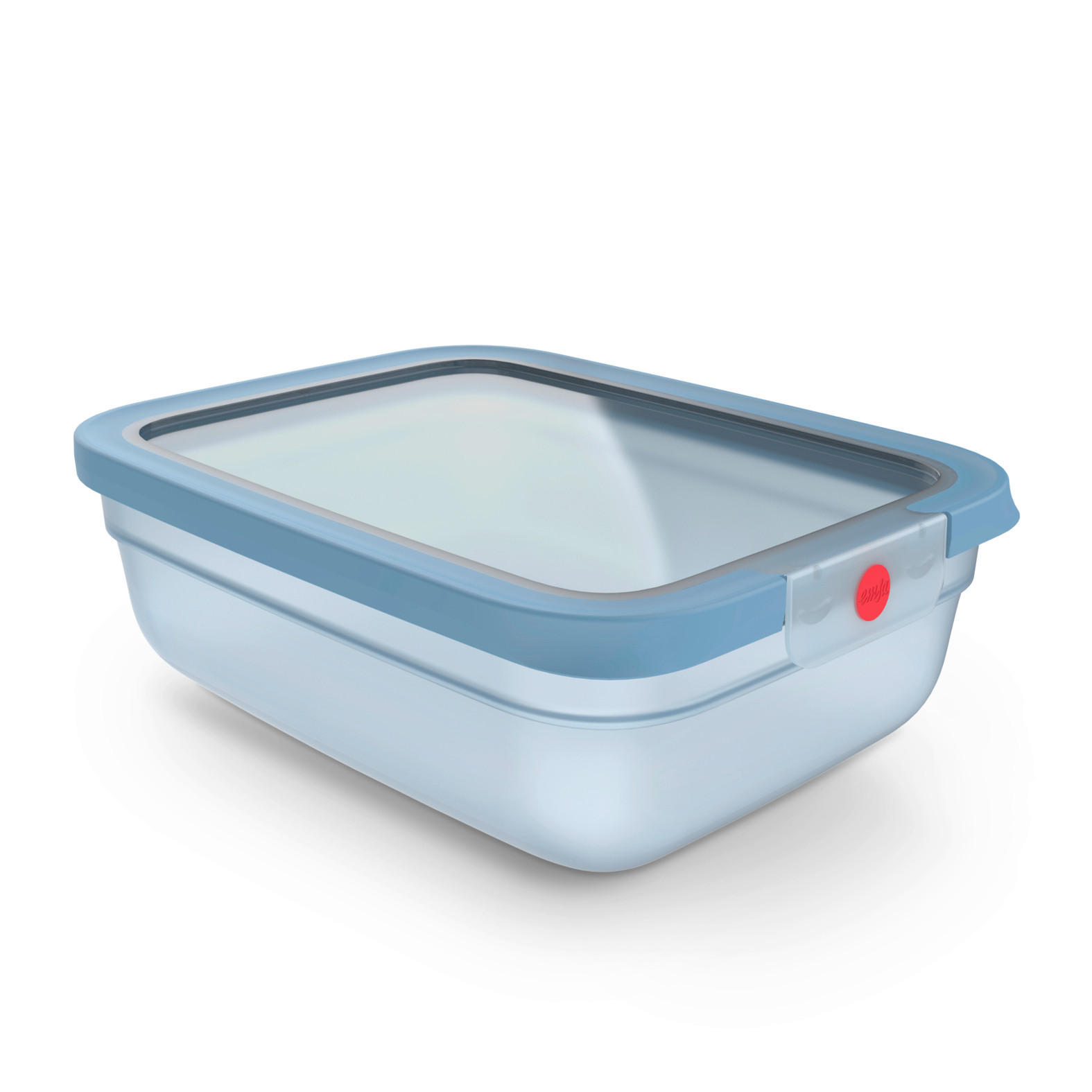 FRISCHHALTEDOSE One Click 2,3L L  - Hellblau, Basics, Kunststoff (25,97/20,19/8,5cm) - Emsa