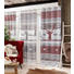 ÖSENSCHAL black-out (lichtundurchlässig) 140/245 cm - Rot/Grau, Trend, Textil (140/245cm) - Esposa
