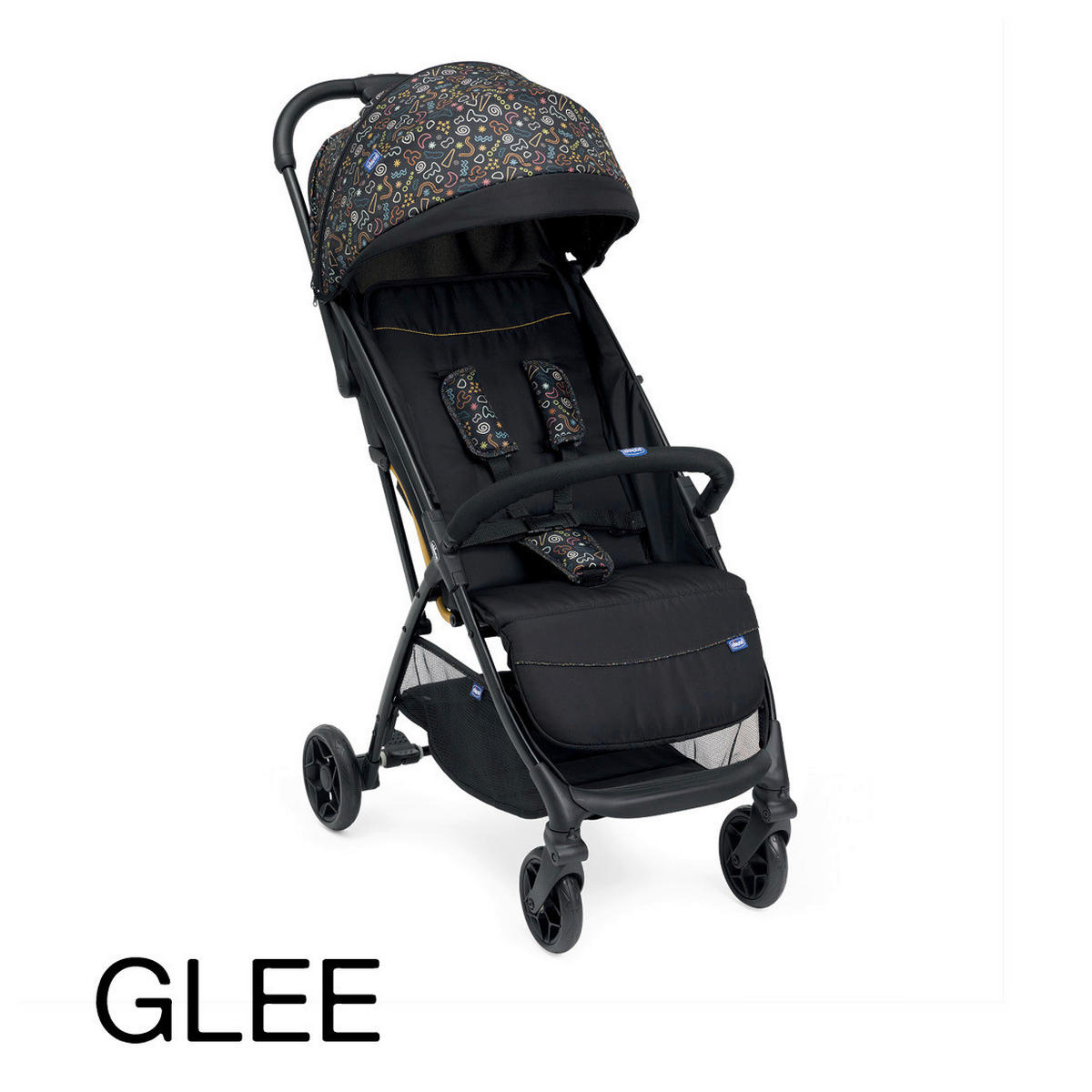 BUGGY GLEE  - Schwarz, Basics, Textil/Metall (49/87/106cm) - Chicco