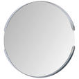 WANDSPIEGEL Nickelfarben  - Nickelfarben, Trend, Glas/Metall (50/50/3,5cm) - Carryhome